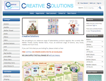 Tablet Screenshot of creativesolutionsgb.com